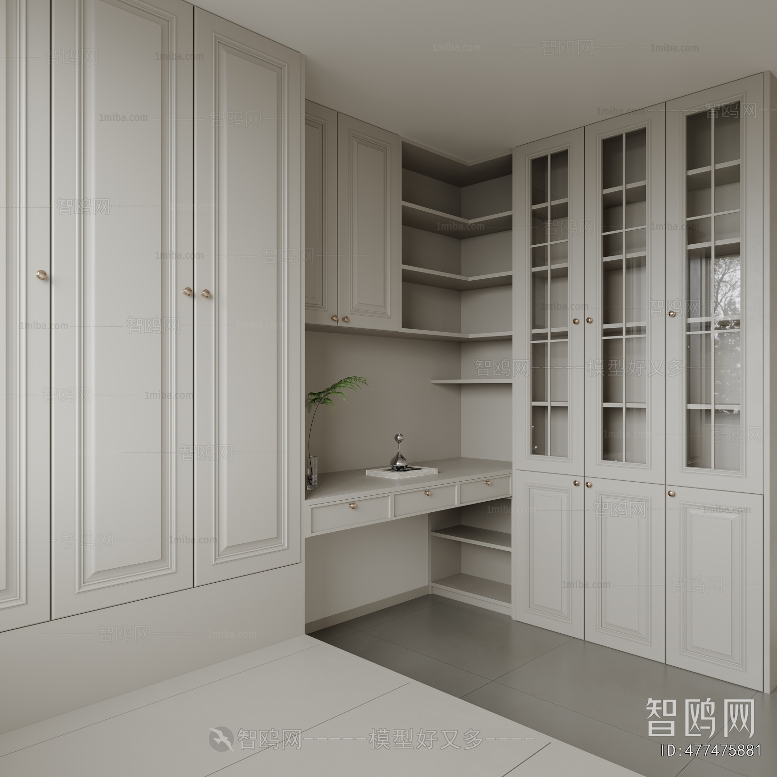 Simple European Style The Wardrobe