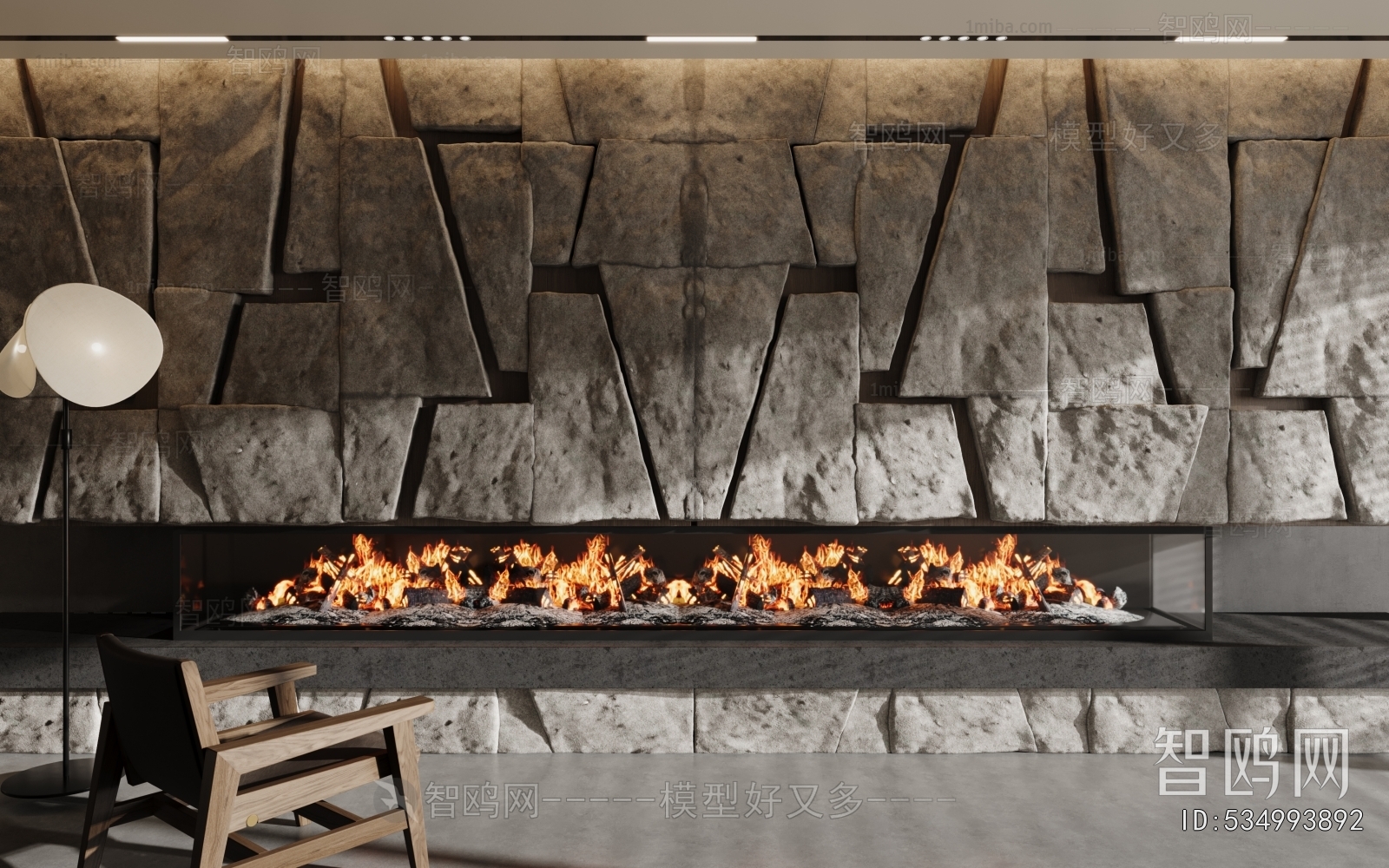 Modern Fireplace