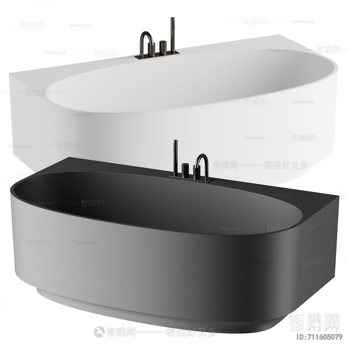 Modern Bathtub