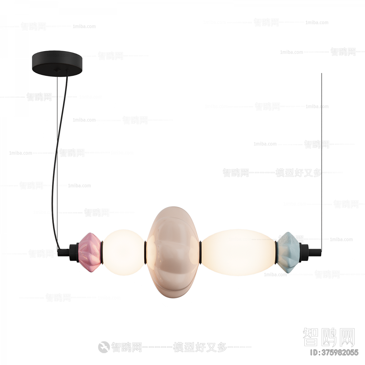 Modern Long Chandelier