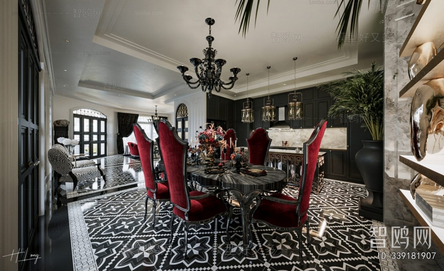 European Style Dining Room