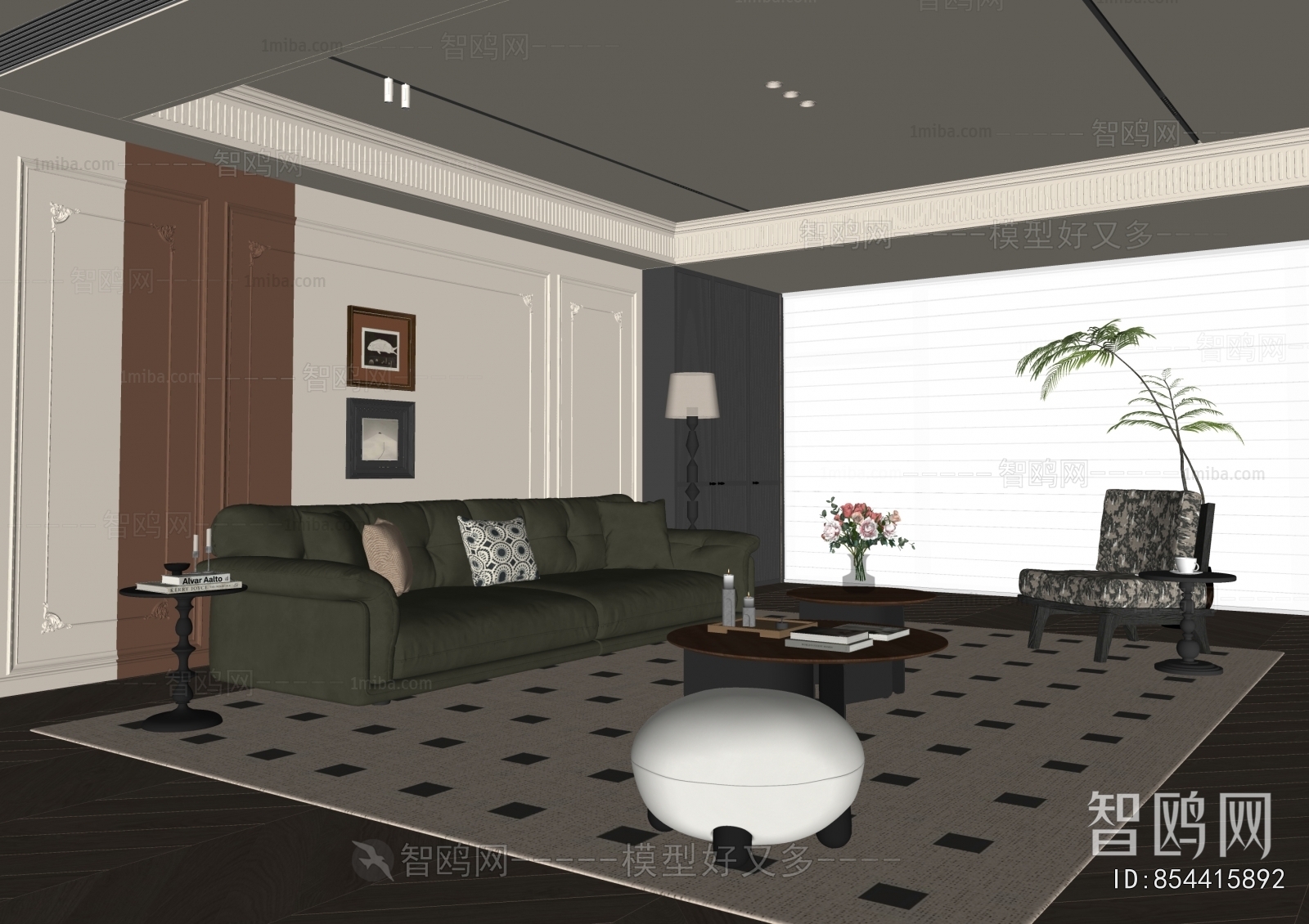 French Style A Living Room