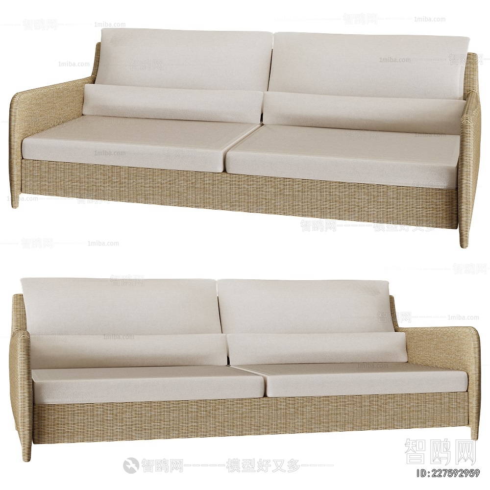 Wabi-sabi Style A Sofa For Two