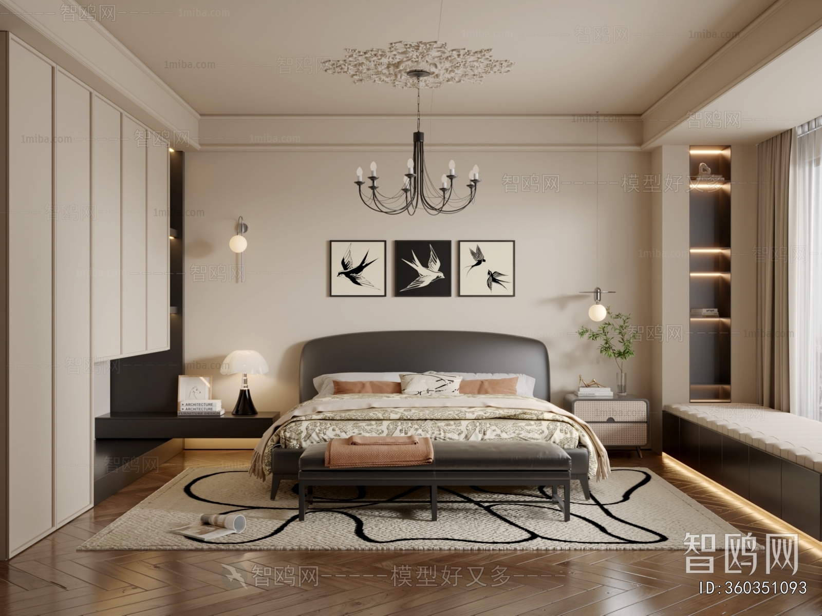 French Style Bedroom