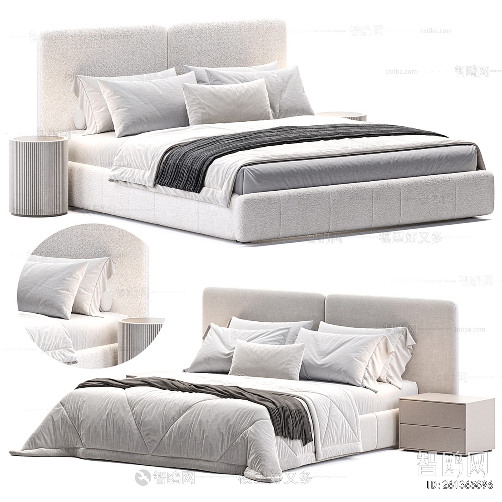 Modern Double Bed