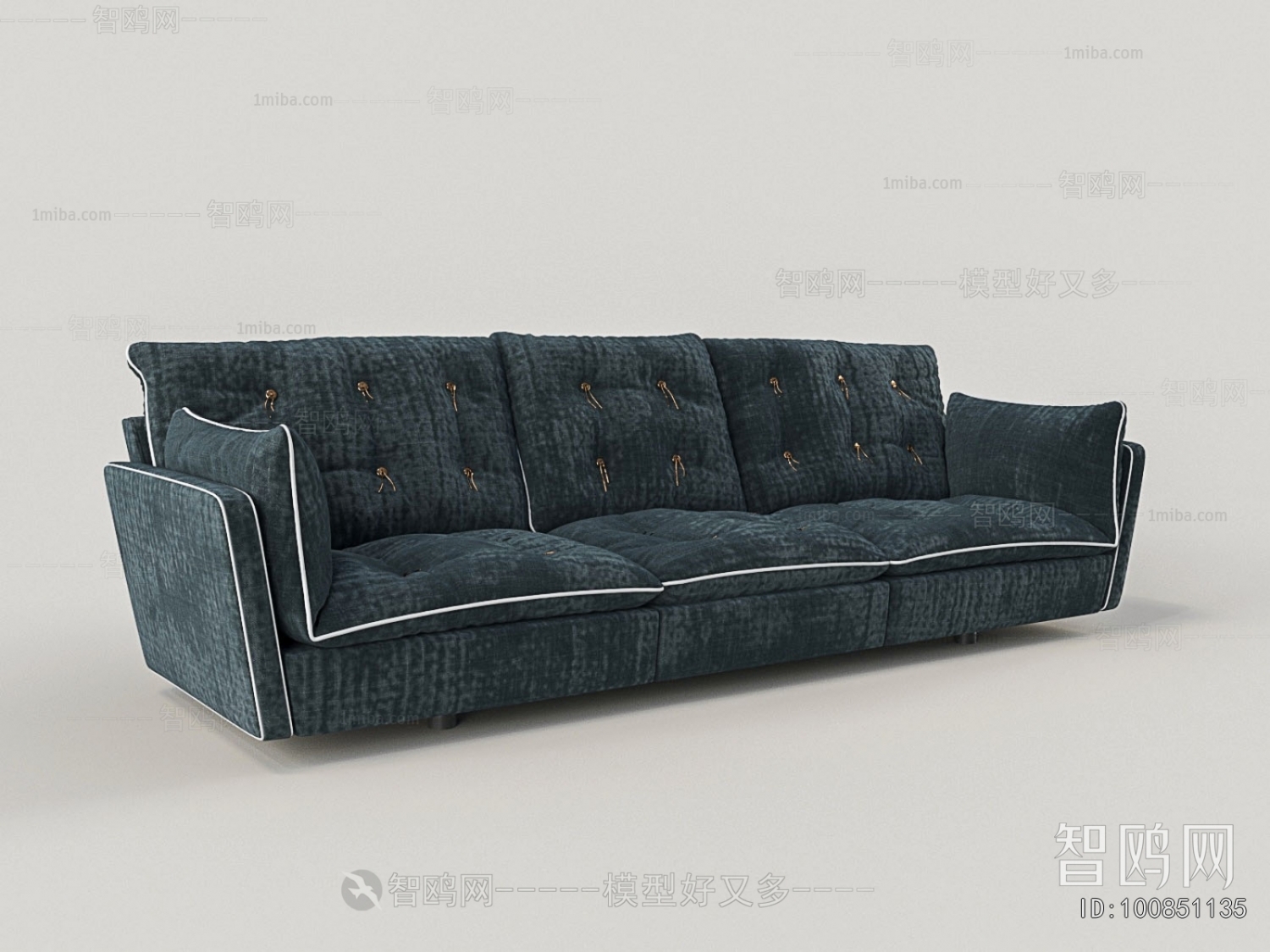 Modern Three-seat Sofa