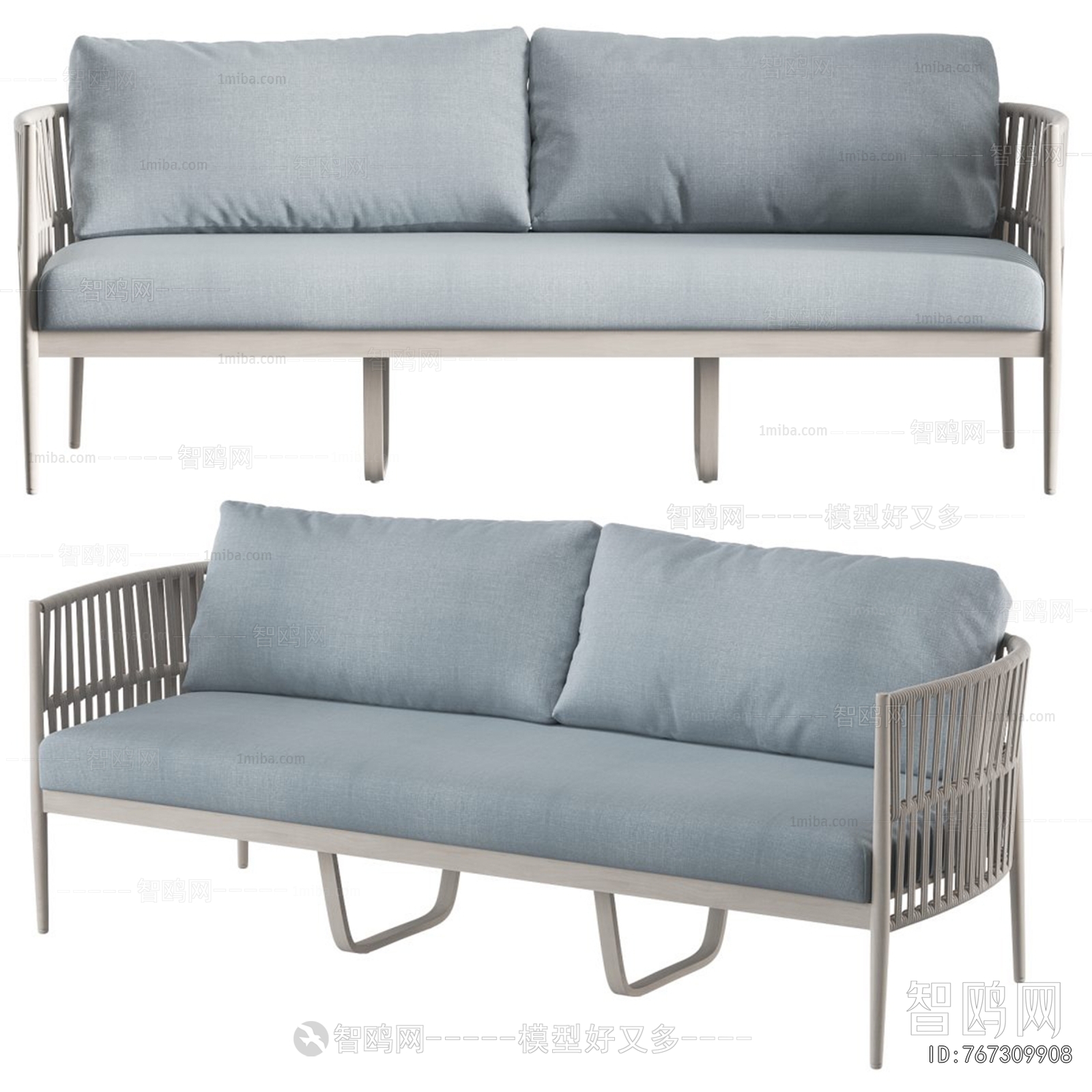 Nordic Style Outdoor Sofa