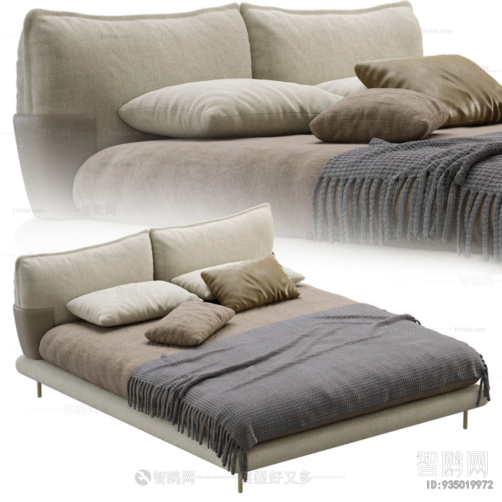 Modern Double Bed