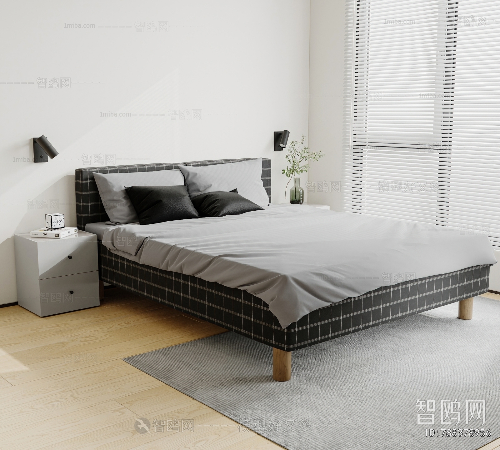 Modern Double Bed