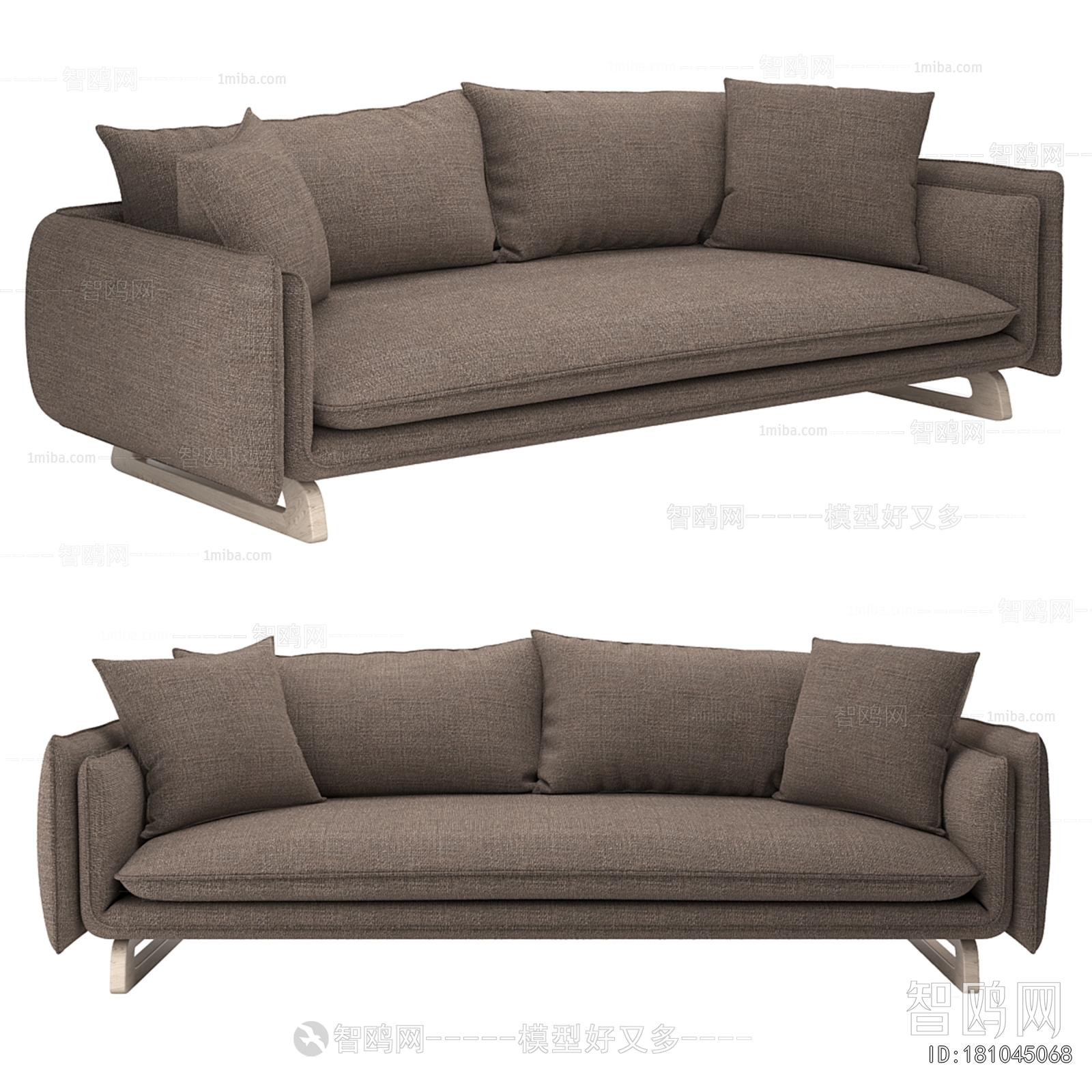 Modern Multi Person Sofa