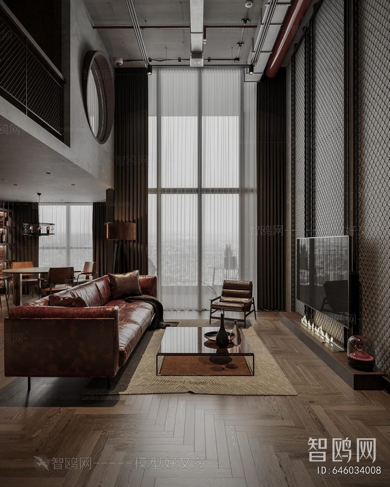 Industrial Style A Living Room