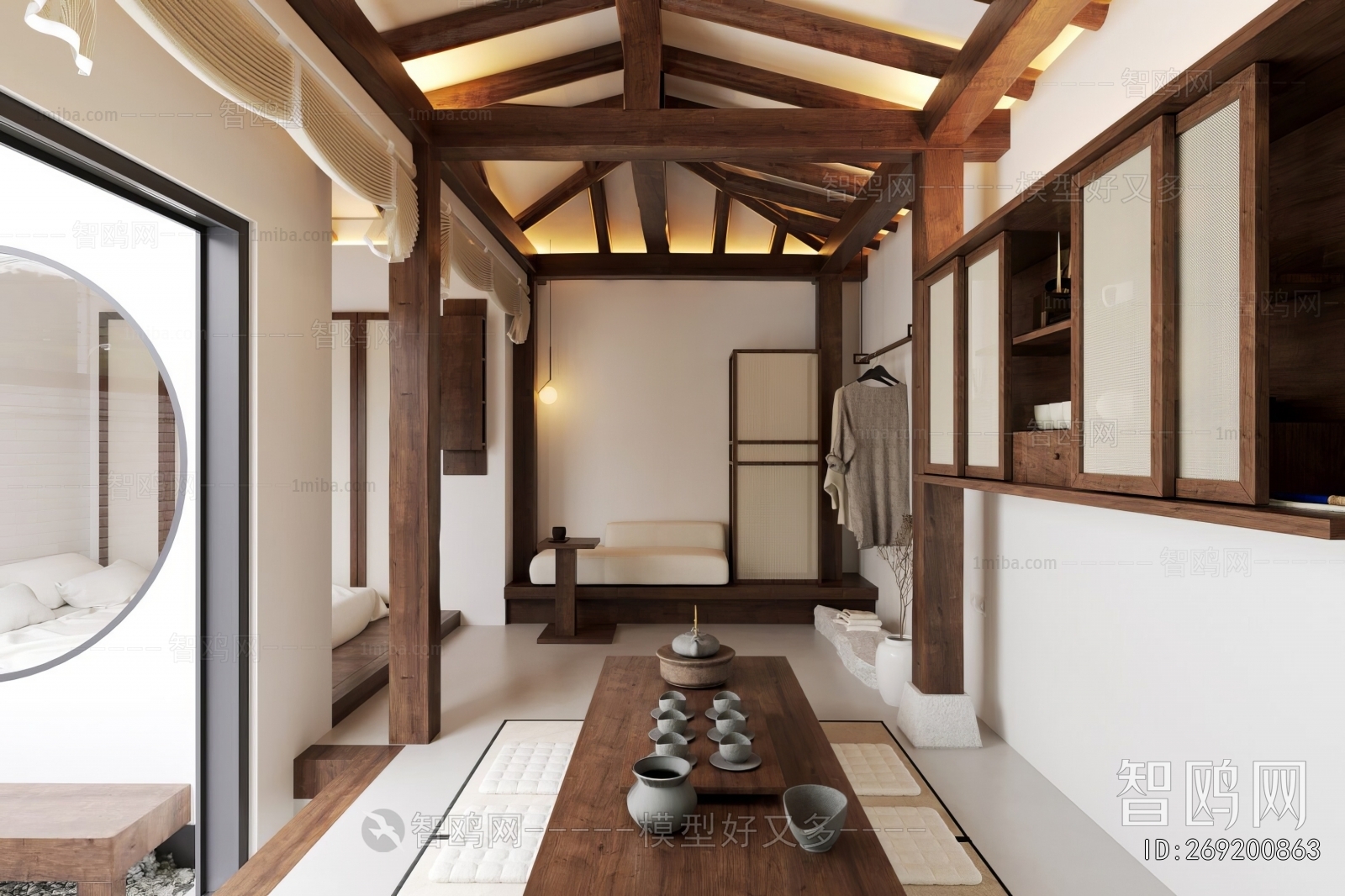 Wabi-sabi Style Residential Hostel