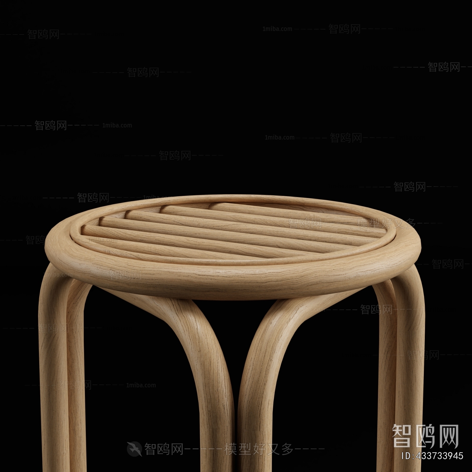 Nordic Style Bar Stool