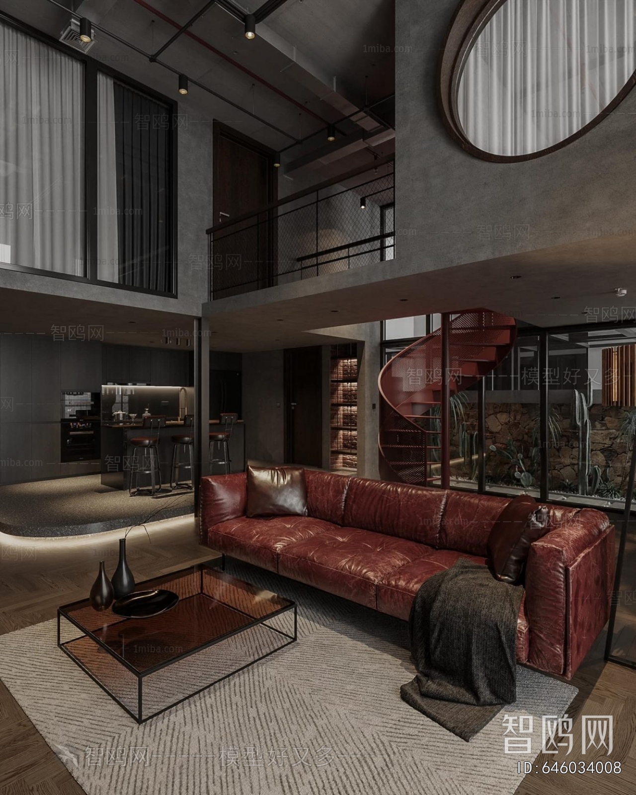 Industrial Style A Living Room