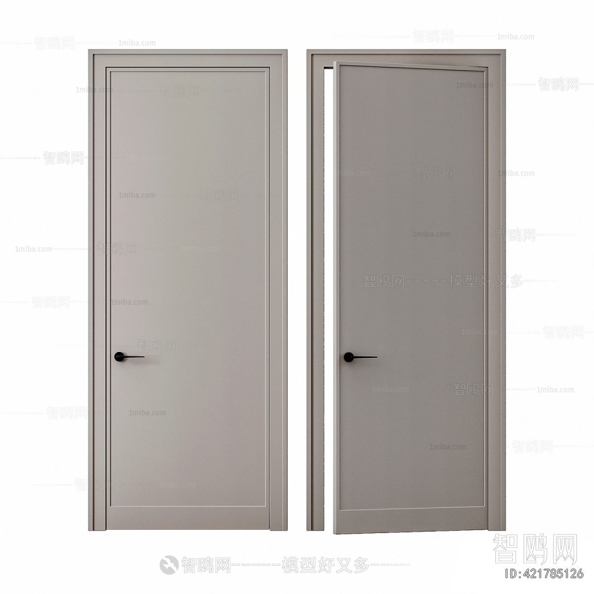 Modern Single Door