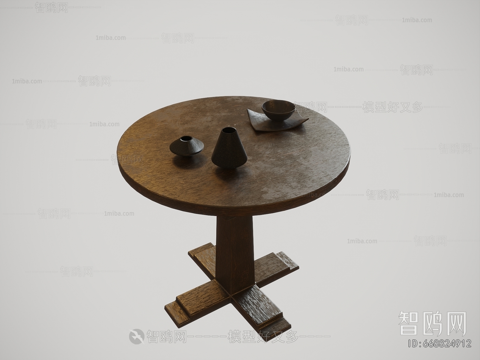 Wabi-sabi Style Side Table/corner Table