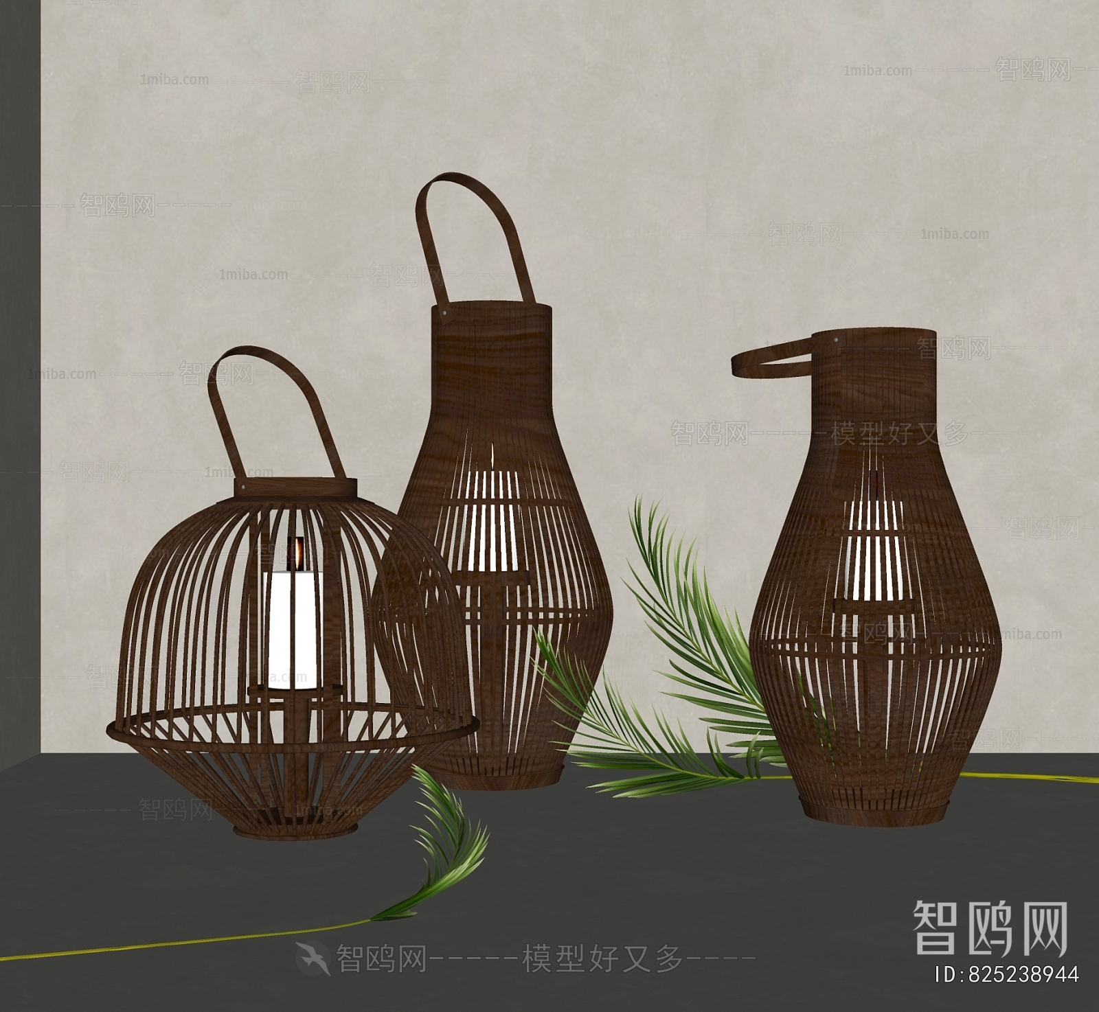 New Chinese Style Floor Lamp