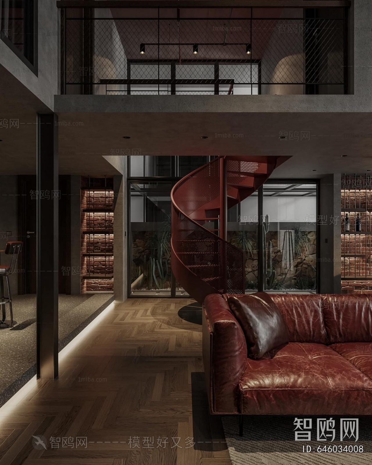 Industrial Style A Living Room