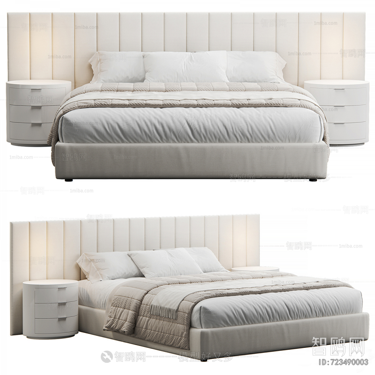 Modern Double Bed