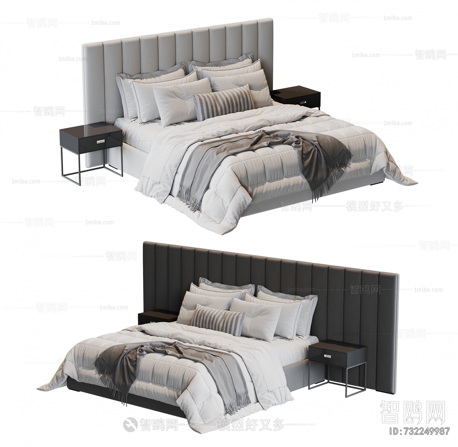 Modern Double Bed