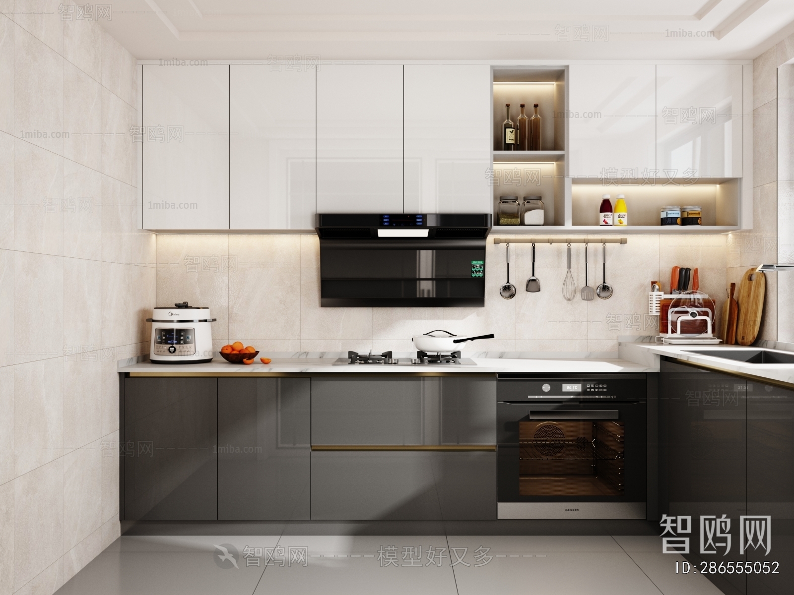Modern The Kitchen
