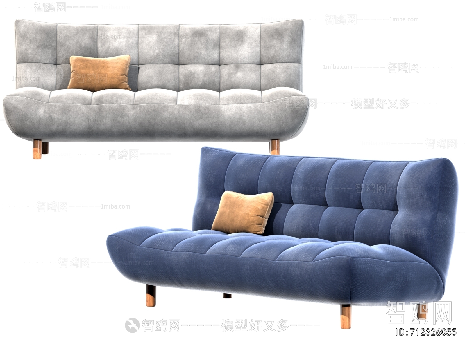 Modern Multi Person Sofa