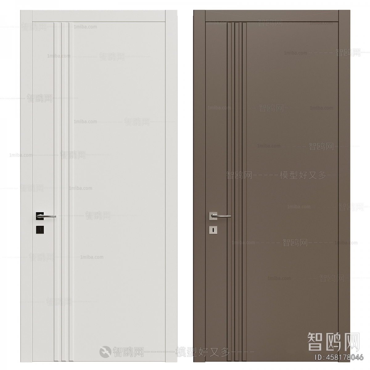 Modern Single Door