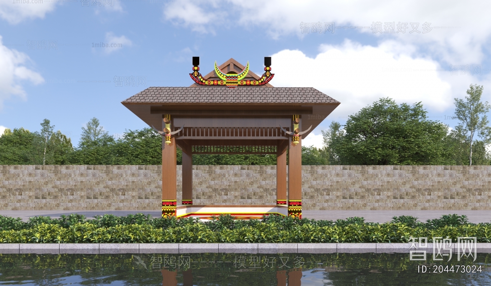 New Chinese Style Pavilion
