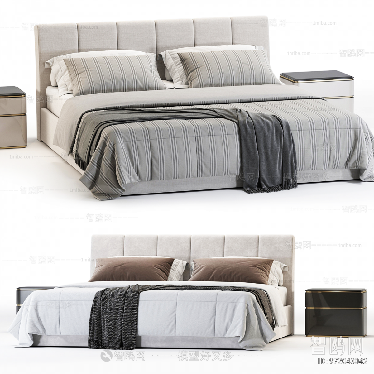 Modern Double Bed