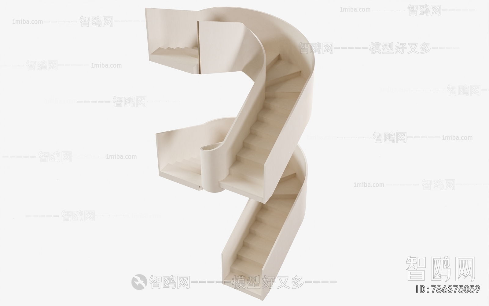 Modern Rotating Staircase