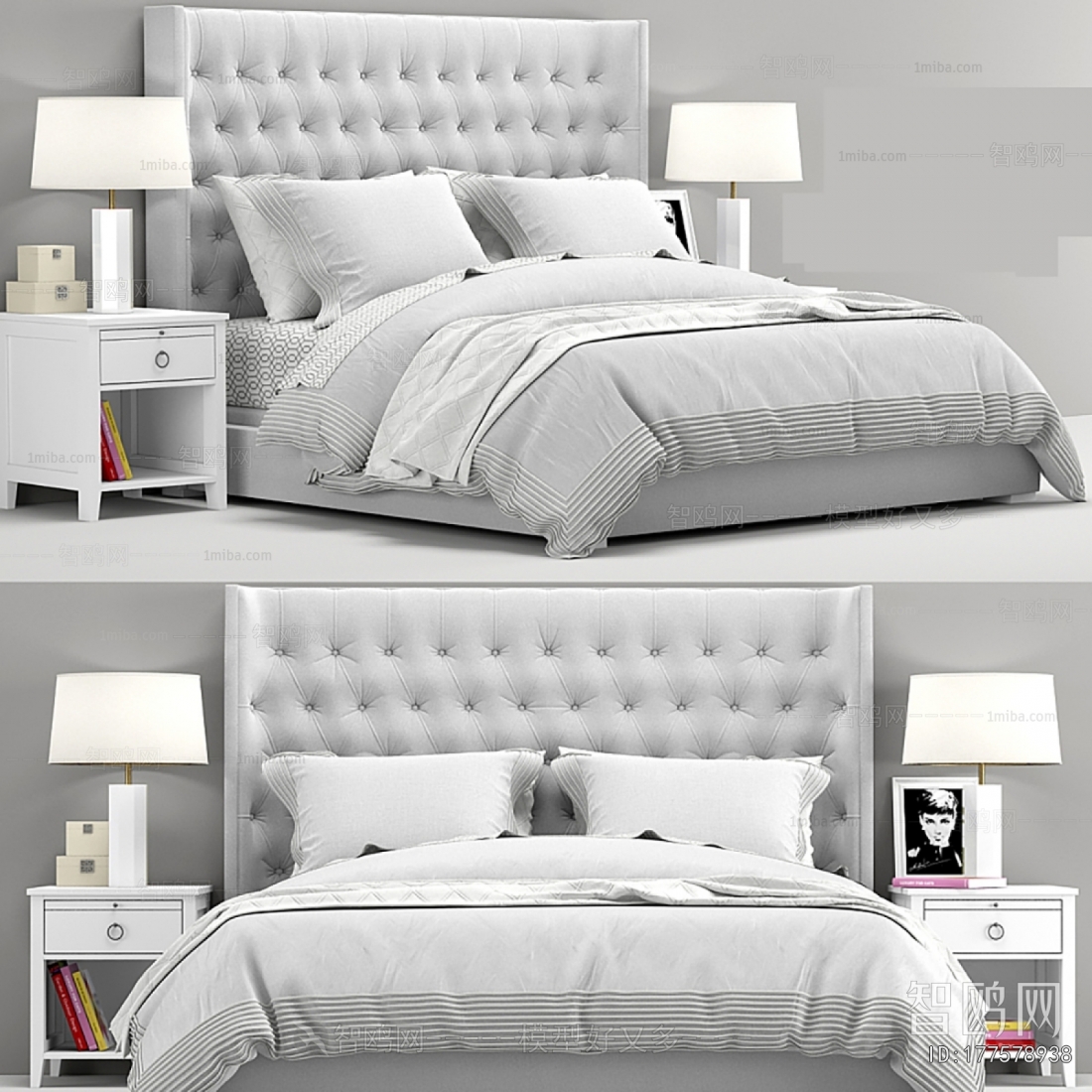 American Style Double Bed