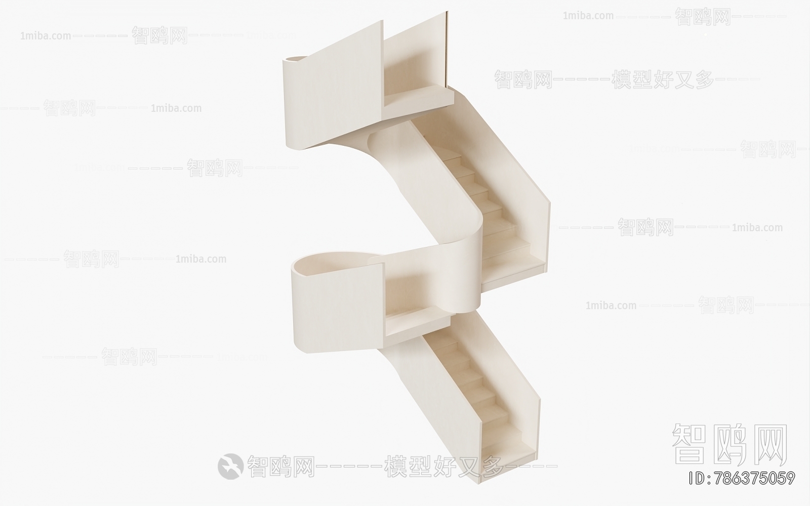 Modern Rotating Staircase