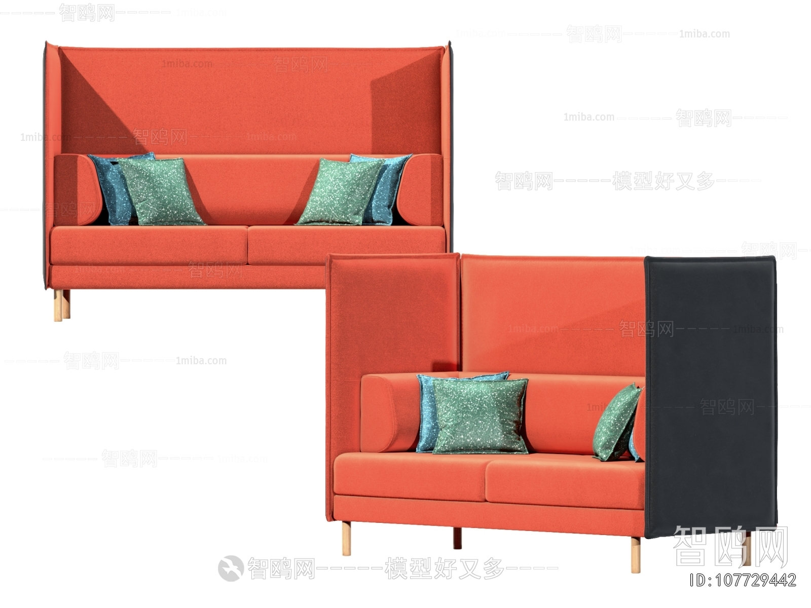 Modern Card Seat Sofa