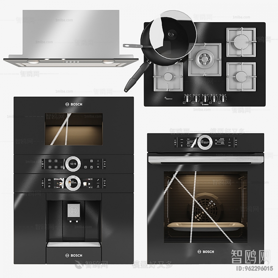 Modern Electric Kitchen Appliances