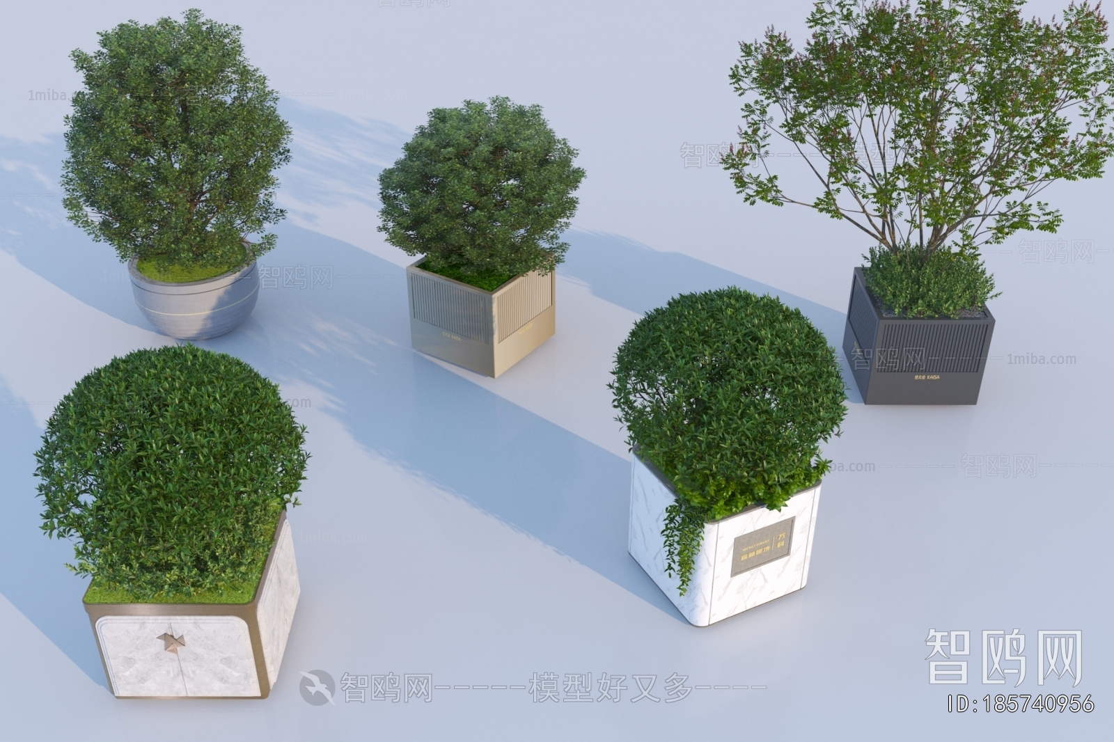 Modern Flower Bed, Flower Bowl, Flower Box