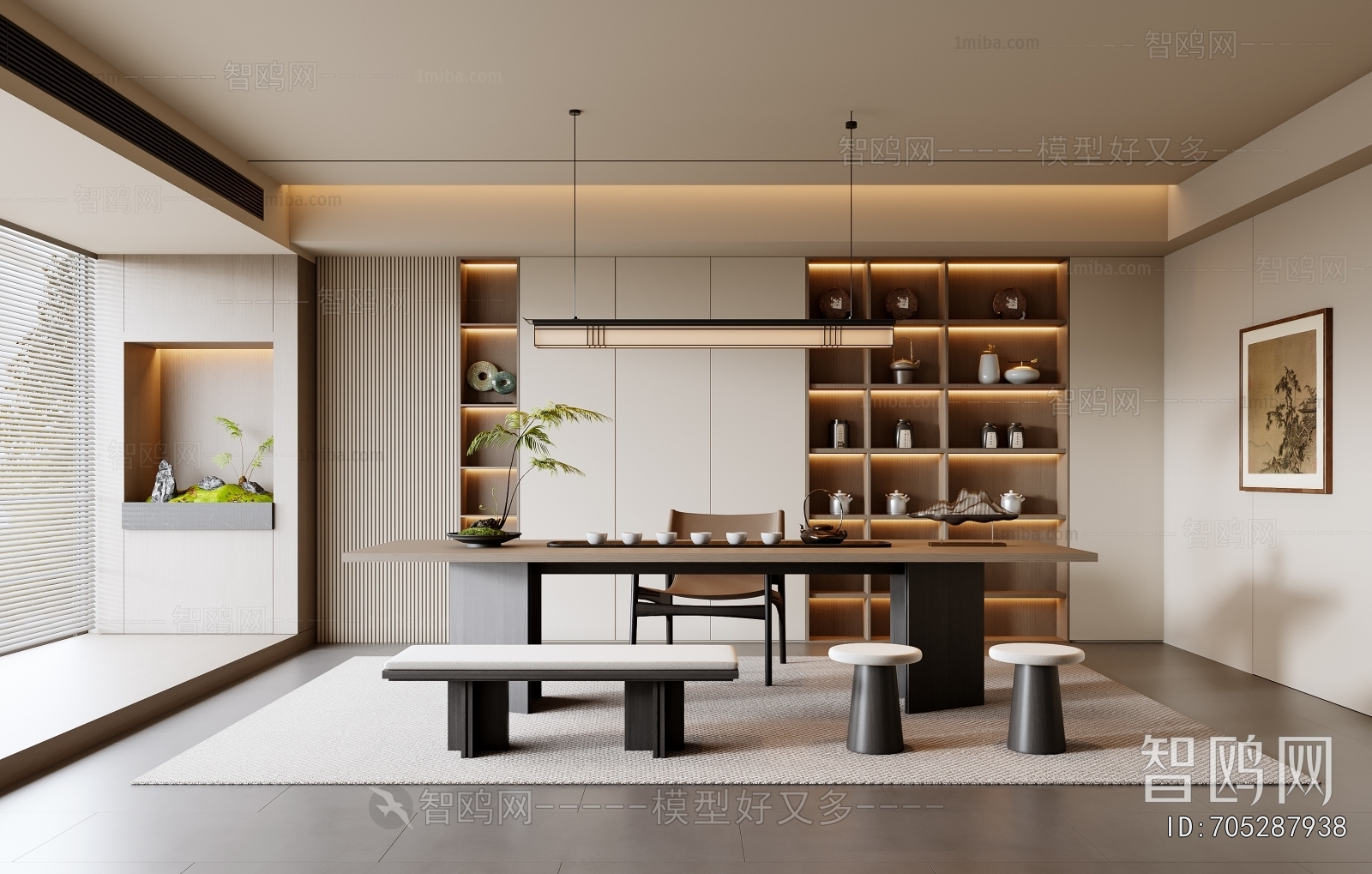 New Chinese Style Tea House