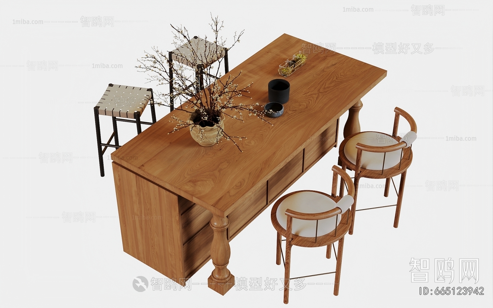 New Chinese Style Dining Table And Chairs