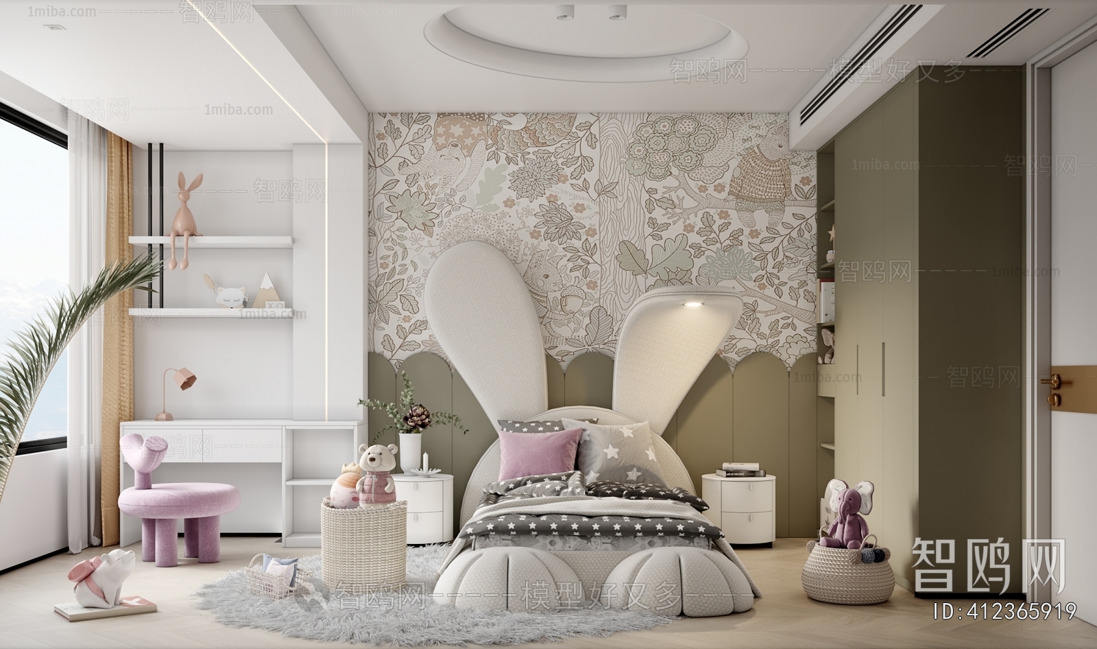 Modern Girl's Room Daughter's Room