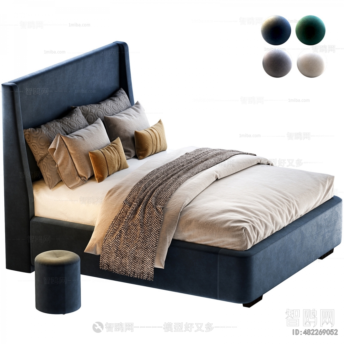 Modern Double Bed