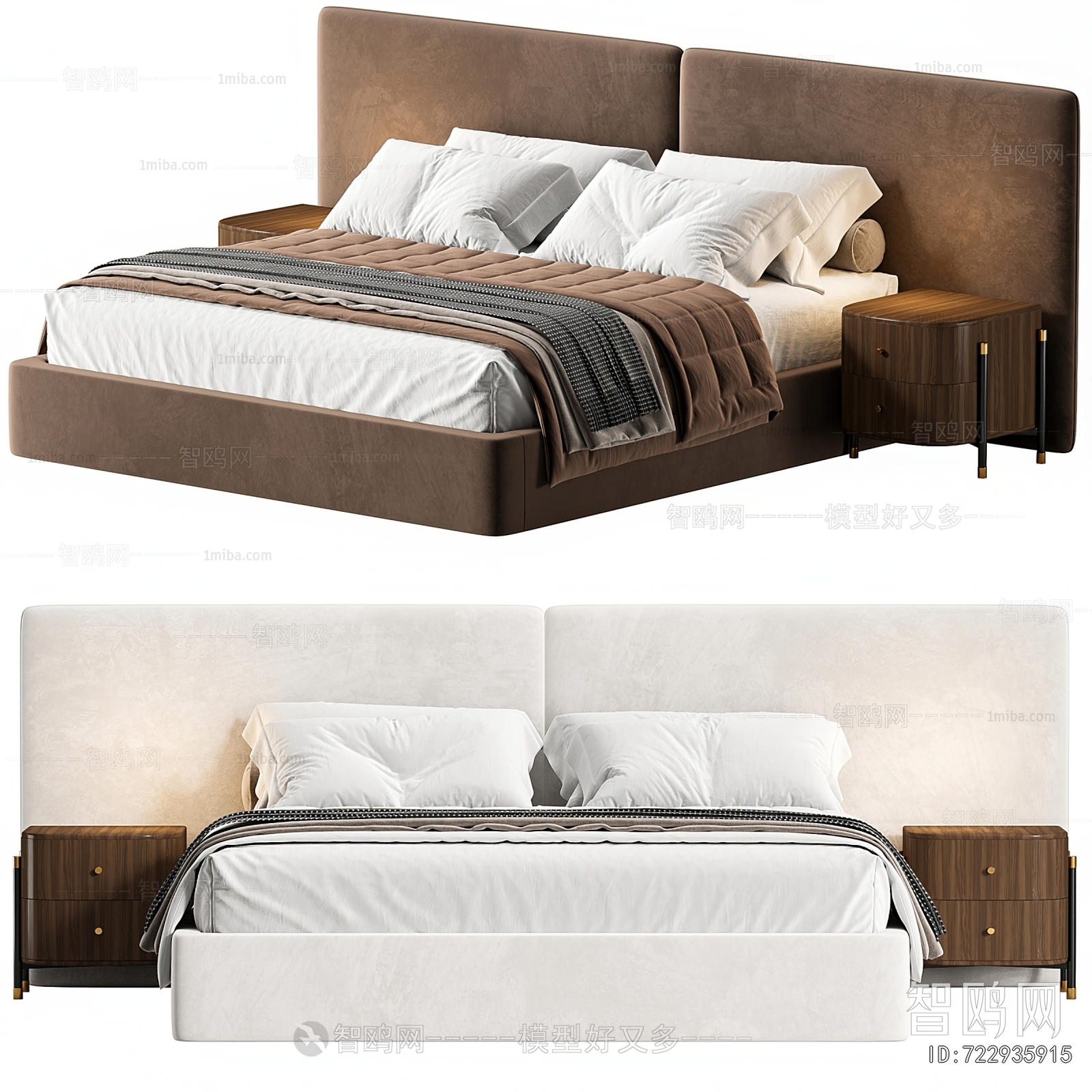 Modern Double Bed