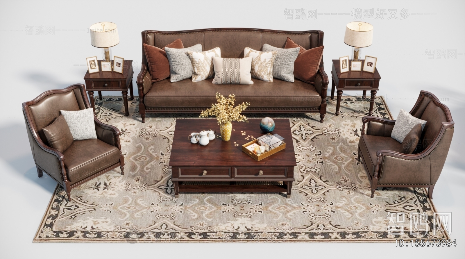 American Style Sofa Combination