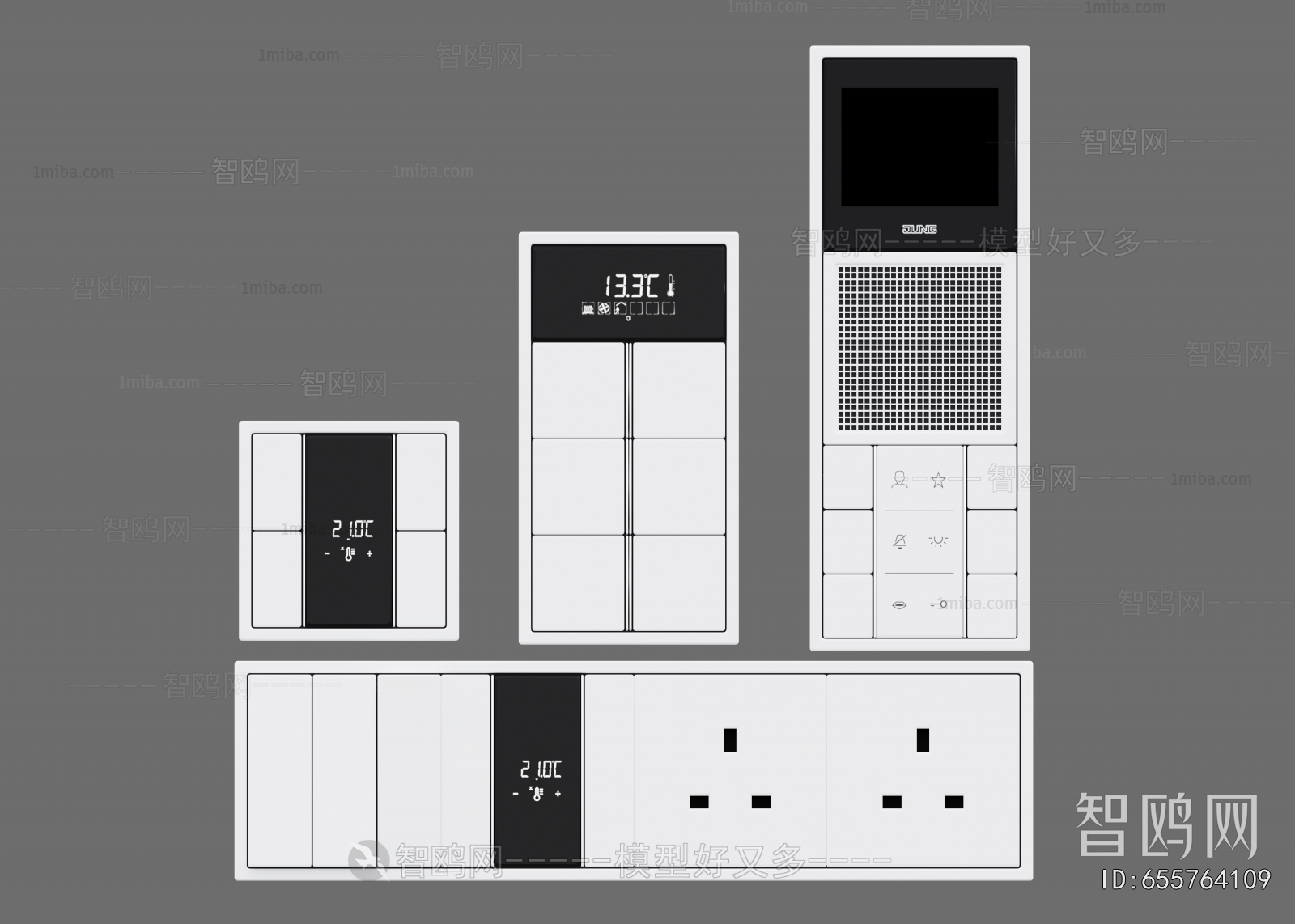 Modern Switch Socket Panel