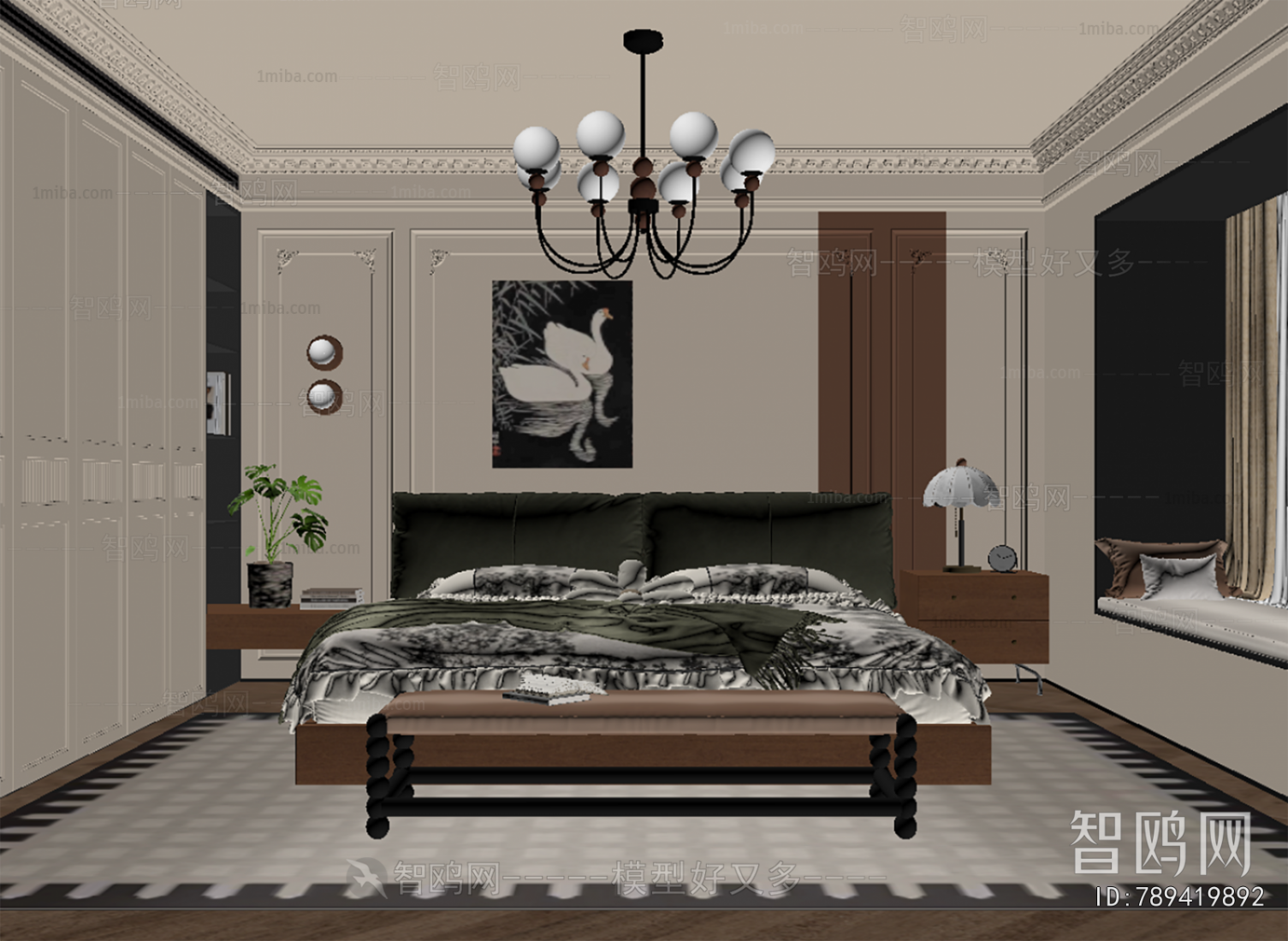 French Style Bedroom