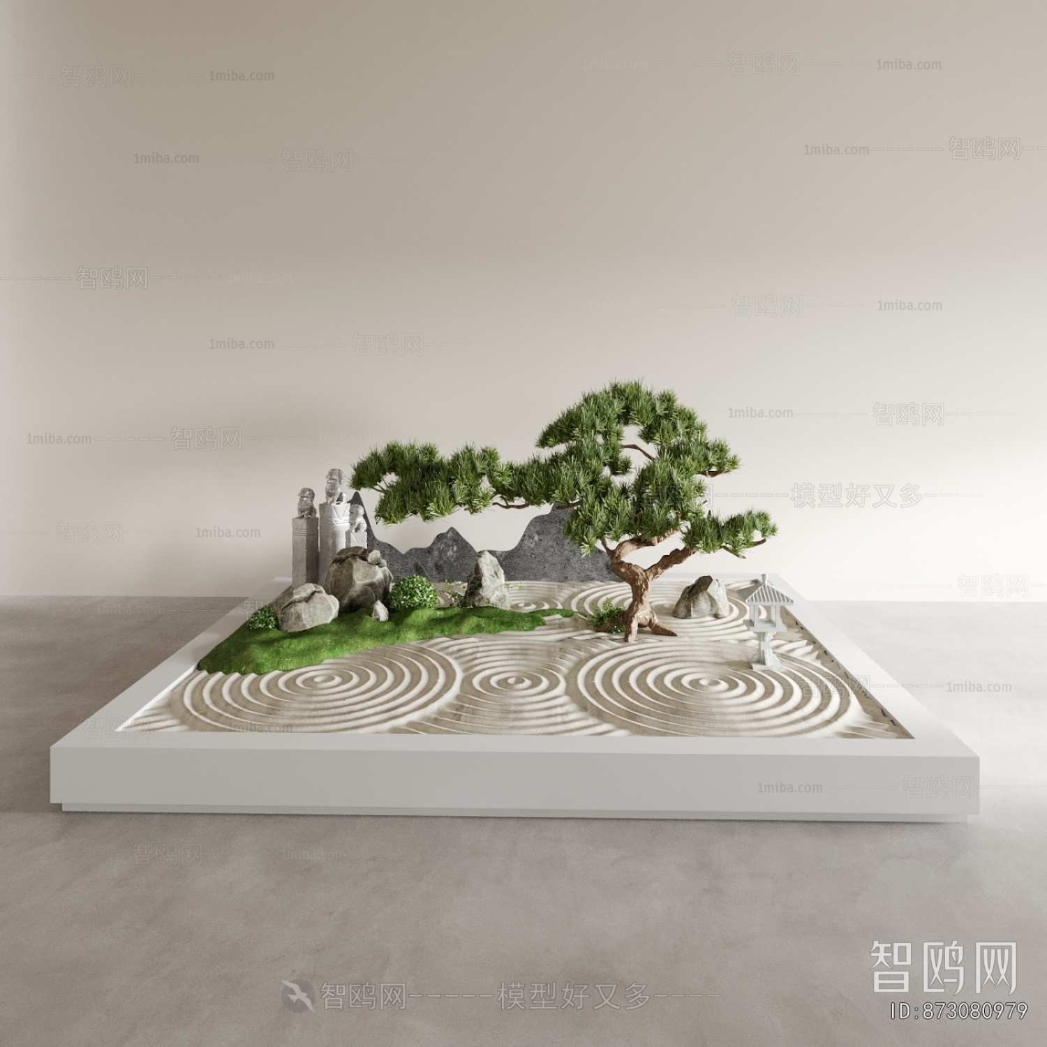 New Chinese Style Plant Landscaping