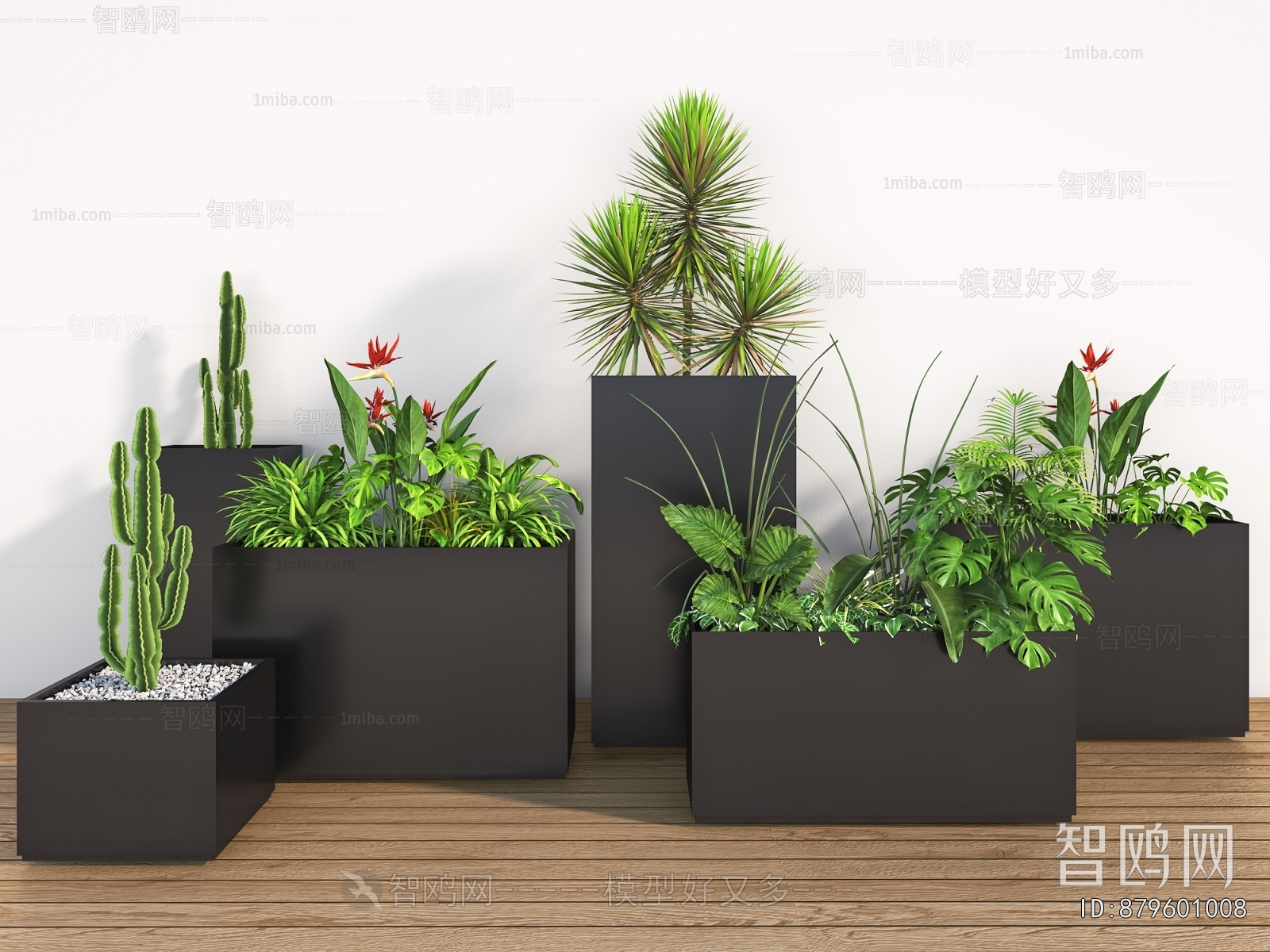 Modern Flower Bed, Flower Bowl, Flower Box