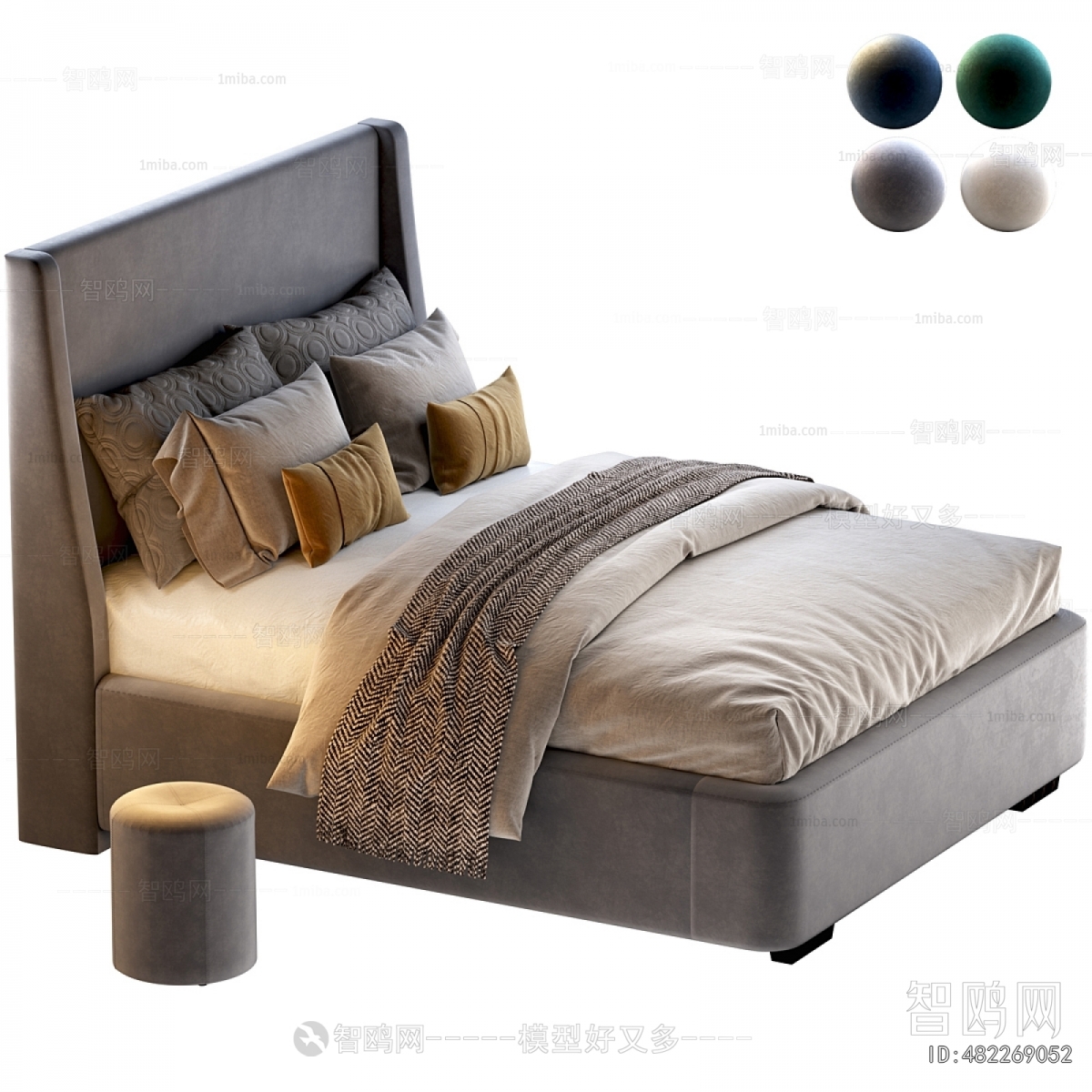 Modern Double Bed