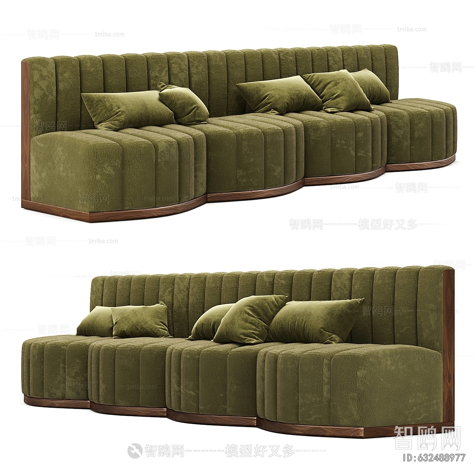 Modern Multi Person Sofa