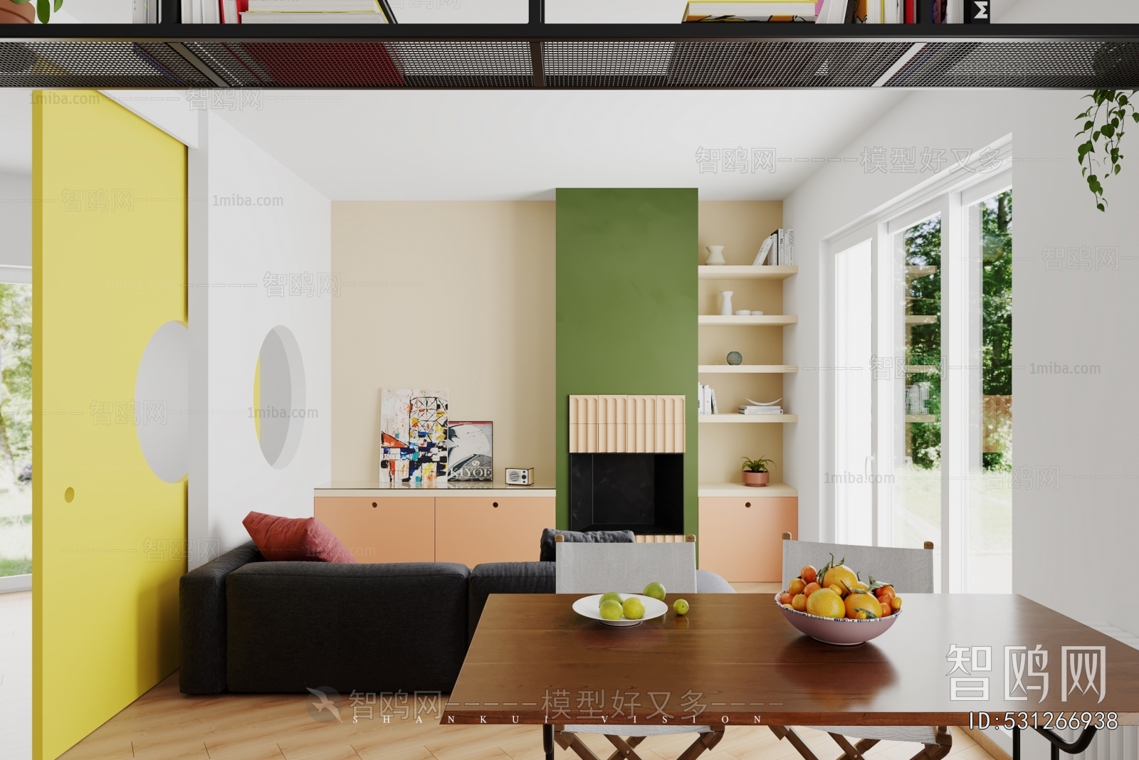 Nordic Style A Living Room