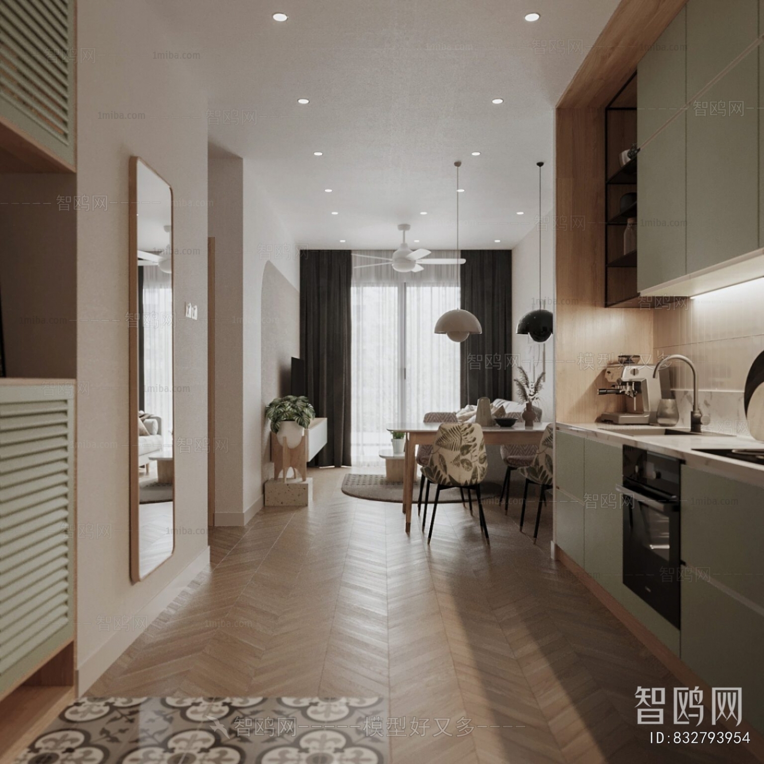 Nordic Style A Living Room