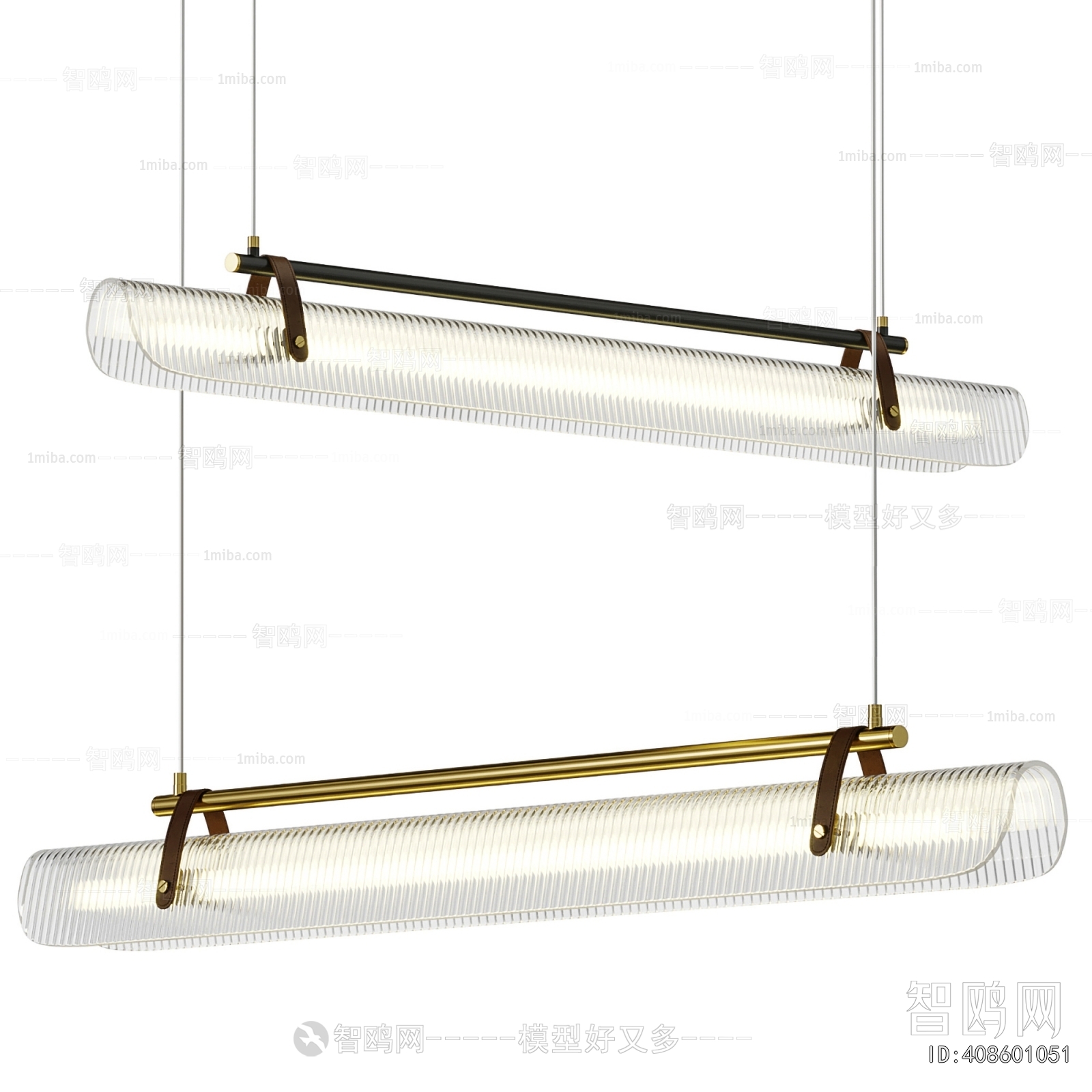 Modern Long Chandelier